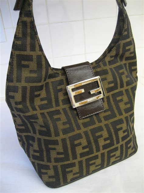 fendi logo zucca purse|authentic Fendi zucca handbags.